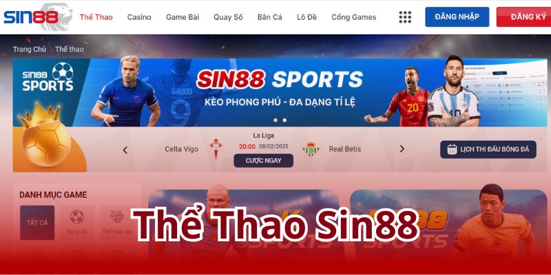 Tìm hiểu sảnh thể thao sin88