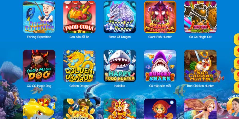 Top game bắn cá đổi thưởng